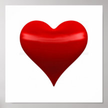 Red Heart Poster