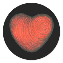 Red Heart stickers