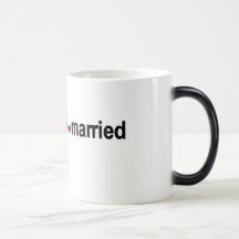 Red Hearts I'm Getting Married Mug