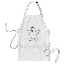 Red Hen Cartoon Aprons