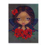 "Red Hibiscus Fairy" Postcard