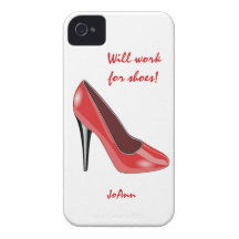 Red High Heel Shoe iPhone 4 Case
