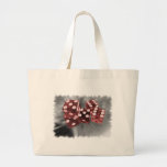 Red High Roller Dice Las Vegas Tote Bag