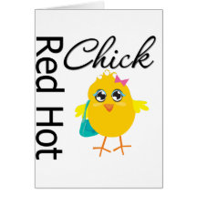Red Hot Chick 2 Card