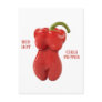 Red Hot Chili Pepper Postcard