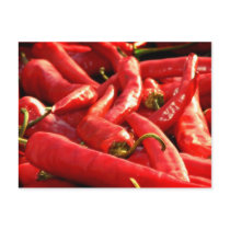 Red hot Chili Post Card