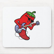 Red Hot Chili Rocker Mouse Pads