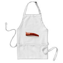 Red Hot Chilli Pepper On White Background Aprons