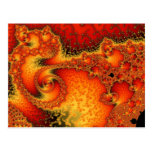 Red Hot Firepit Postcard