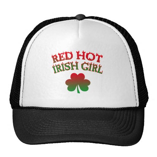 Red Hot Irish Girl Hat