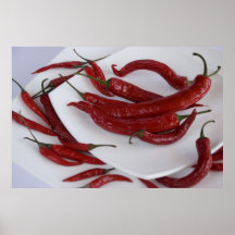 red hot pepper print