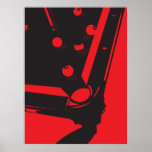 Red Hot Poolhall Poster