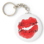 Red Hot Rock Diva Lips I keychains