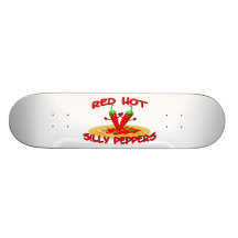 Red Hot Silly Peppers Skate Decks