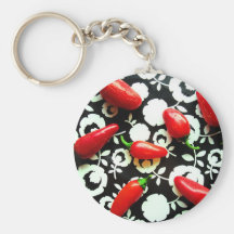 Red Hots Keychain