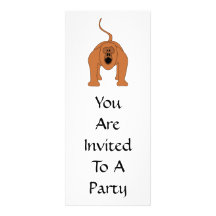 Red Howler Monkey Cartoon Announcements