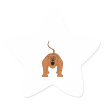 Red Howler Monkey Cartoon Sticker