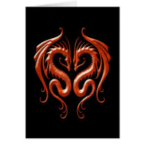 Red Iron Dragons Card