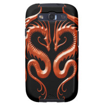 Red Iron Dragons Galaxy SIII Case