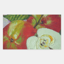 Red Jonagold Apples Sticker