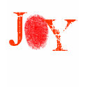 Red Joy Fingerprint T-Shirt