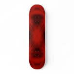Red Kaleidoscope Abstract Skateboards