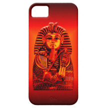 Red King Tut iPhone 5 Cases