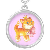 Red Kitten Necklace