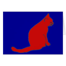 Red Kitty card