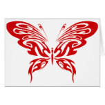 Red Lace Greeting Cards