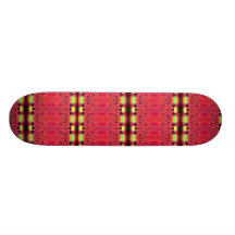 red lace skate board