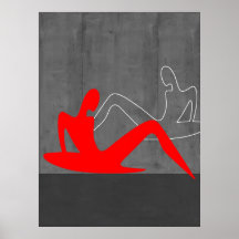 Red Ladies Posters