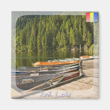 Red Lake Refrigerator Magnet
