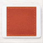 Red Leather Look Designer COWBOYS Mouse Pads
