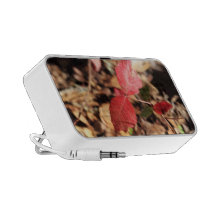 Red Leaves Portable Speaker
