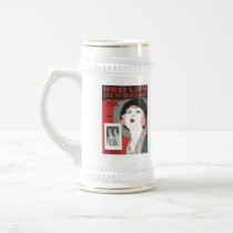 Red Lips Kiss My Blues Away Songbook Cover Mugs