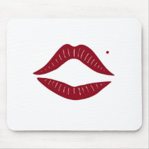 Red Lips Mousepad
