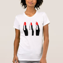Red Lipstick Tubes T Shirt