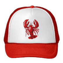 Red Lobster Mesh Hat