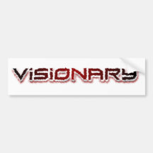 Red Logo Bumper Sticker