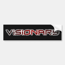 Red Logo w/ Blk Bumper Sticker