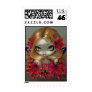 "Red Maple Fairy" Stamp
