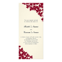 Red Maple Invitation