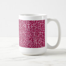 red message coffee mug
