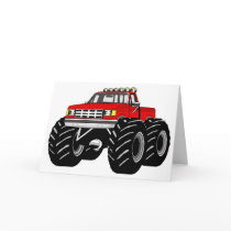 RED MONSTER TRUCK