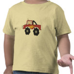 Red Monster Truck Tshirts and Gifts