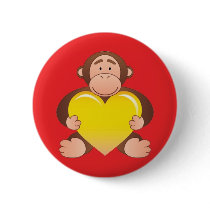 Red Monty Button