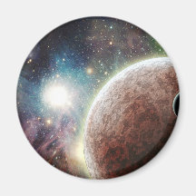 Red Moon Fridge Magnets