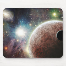 Red Moon Mouse Pads