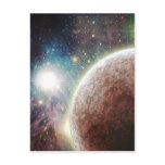 Red Moon Post Card